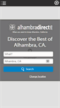 Mobile Screenshot of alhambradirect.info