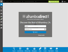 Tablet Screenshot of alhambradirect.info